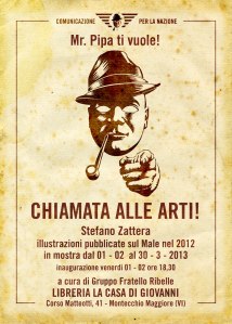 CHIAMATA ALLE ARTI - Stefano Zattera espone alla Libreria LA CASA DI GIOVANNI